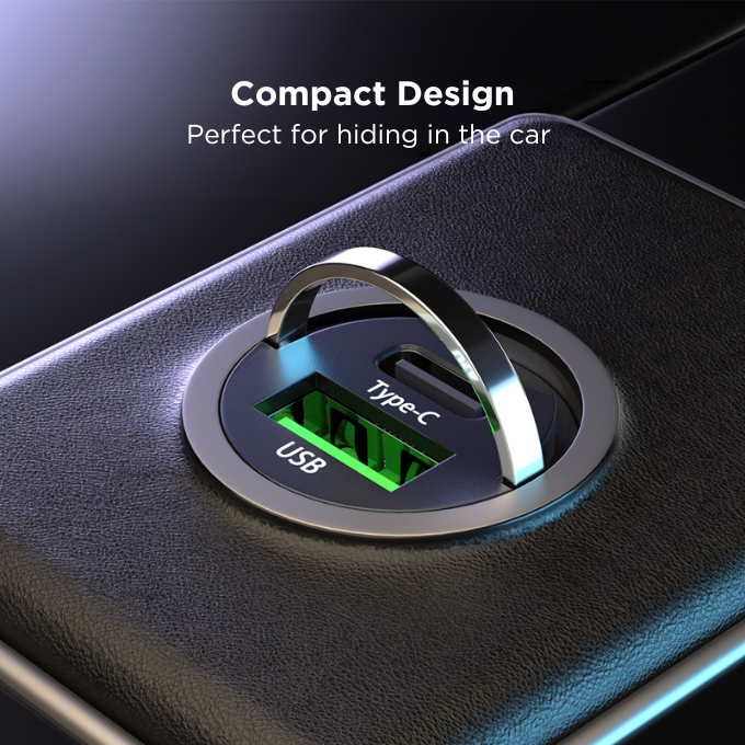 BLACK Power C 2 in 1 Fast Car Charger Metal 100W with USB A and C, 1Yr warranty BLACK Power C 2 in 1 Fast Car Charger Metal 100W with USB A and C, 1Yr warranty